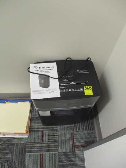 PAPER SHREDDER-STAPLES  BONSAII MOD. C209