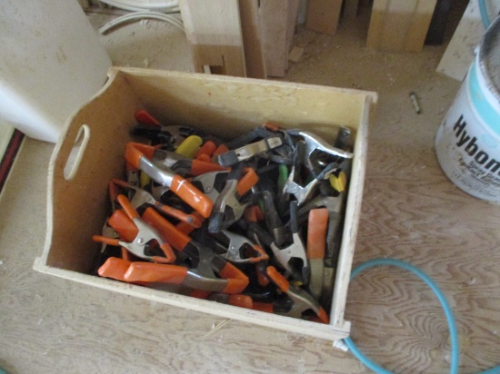 BOXLOT-ASST SPRING COMPRESSION CLAMPS-APPROX 25