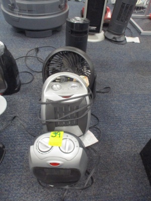 Lot-(4) Asst. Heaters/Fans