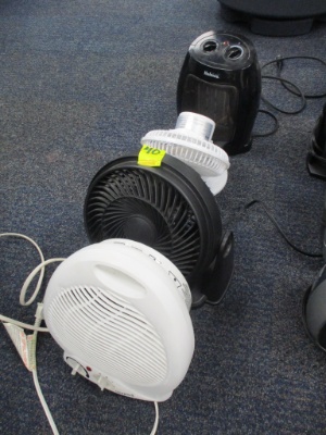 Lot-(4) Asst. Heaters/Fans