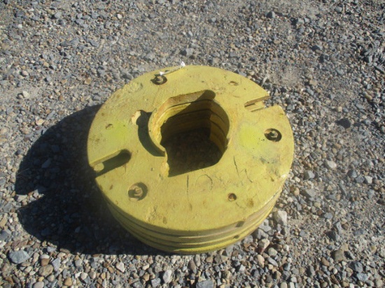 4801 4 JOHN DEERE WHEEL WEIGHTS