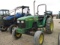 1053 5210 JOHN DEERE 2 POST 2WD SYNCSHUTTLE 13.6X28 S/N:LV5210S121432