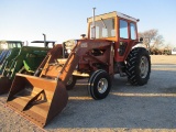 1197 1085 MF W/CAB W/MF LOADER 18.4X34 3020HRS S/N:9B75050