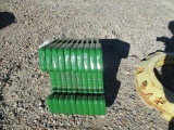 1223 10 FRONT JOHN DEERE WEIGHTS