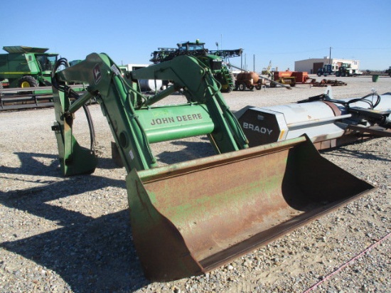 1244 740 JOHN DEERE LOADER W/BRACKETS S/N:W00740D026344