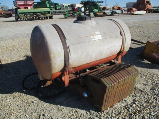 7724 200 gallon front mount tank w/b&w front weights