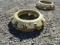 1222 1 SET OF #165 JOHN DEERE WHEEL WEIGHTS