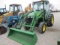 1506 4520 JOHN DEERE C/A MFD HST W/400 CX JD LOADER 17.5X24 1705HRS S/N:LV4520H750505