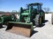 1556 6420 JOHN DEERE '03 C/A MFD IVT W/640 JD LOADER SELF LEVELING 18.4R38 4975HRS S/N:L06420P367140