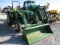 1593 5203 JOHN DEERE 2 POST W/510 JD LOADER 14.9X28 892HRS S/N:PY5203U002069