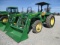 7911 5065E JOHN DEERE 2 POST MFD W/553 JOHN DEERE LOADER S/N:1PY5065ECCB008124