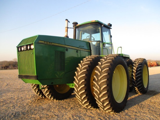 1704 8870 JOHN DEERE C/A 4WD 24 SPEED 480/80R46 7744HRS