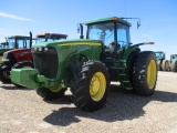 1213 8220 JOHN DEERE '03 C/A MFD PS W/DUALS 18.4R46/DUALS 8799HRS S/N:RW8220P010932