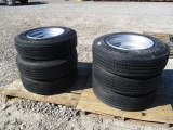 7972 6- 215/75X17.5 TRAILER TIRES 16PLY