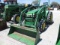 8120 790 JOHN DEERE 2 POST MFD W/300 JOHN DEERE LOADER 804 HOURS