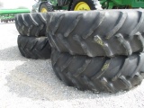 1706 (4) 620/70R46 JOHN DEERE RIMS & TIRES