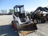 8058 720 BOBCAT SKID STEER 2414HRS SALVAGE RUNS WILL NOT MOVE S/N:4957M13580