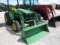 1602 3038E JOHN DEERE '13 2 POST MFD W/305 JD LOADER 41X14.00-20 350HRS S/N:1LV3038ELDH512508