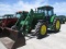 1980 7410 JOHN DEERE MFD QR W/LHR W/740 JD SELF LEVELING LOADER 460/85R38 9592HRS S/N:RW7410R074007