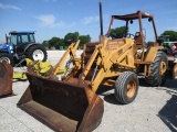 1972 480LL CASE 4 POST W/LOADER W/BOX BLADE 3416HRS S/N:JJG0006163