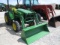 3038E JOHN DEERE '13 2 POST MFD W/305 JD LOADER 41X14.00-20 350HRS