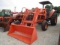 1761 M1055 KUBOTA 2 POST 2WD W/LA13015 KUBOTA LOADER S/N:M105510331