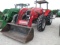 6180 MASSEY FERGUSON 2 POST MFD W/1048 MASSEY FERGUSON LOADER 18.4X38 2320HRS