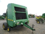 1925 566 JOHN DEERE ROUND BALER W/PTO 1000 21 SPLINE W/MON PLUS 22,541 BALES S/N:E00566X128705