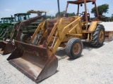 1972 480LL CASE 4 POST W/LOADER W/BOX BLADE 3416HRS S/N:JJG0006163