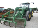 7210 JOHN DEERE C/A MFD PQ W/740 JOHN DEERE LOADER W/GRAPPLE 5421 HOURS