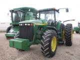 4684 8410 JOHN DEERE '01 C/A MFD PS 480/80R46 DUALS 4550 ORIGINAL HOURS S/N:RW8410P012918