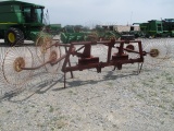 3PT WALTON 8 WHEEL HAY RAKE