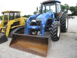 4755 TD5050 NEW HOLLAND C/A MFD W/LV126 WOODS LOADER 1225 HOURS