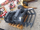 8356 XHD84-6 STOUT BRUSH GRAPPLE FOR SKID STEER