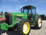 4631 8300 JOHN DEERE C/A MFD PS 480/80R46 9996 HOURS SALVAGE ROW, RUNS AND DRIVES 3PT DOES NOT WORK