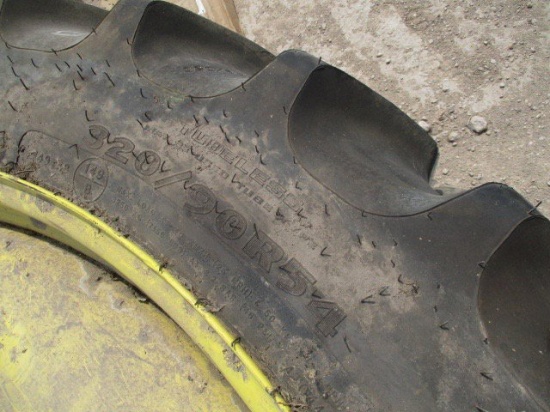 4146- 2-320/90RX54 TIRES AND RIMS