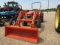 2048 L4200 KUBOTA 2 POST MFD W/KUBOTA LA854 LOADER 914HR