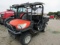 4648 RTVX1120D KUBOTA 4WD UTV 1745HRS SALVAGE ROW, RUNS WILL NOT MOVE 1745 S/N:A5KF1GDBLEG013537