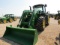 4833 6155M JOHN DEERE C/A MFD PQ W/640R JOHN DEERE LOADER W/3RD FUNCTION 520/85R38 1549HRS 2017 MODE