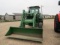 9544 7610 JOHN DEERE C/A 2WD PQ W/740 JD LOADER 8817HRS 8817