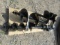 9867 EXCAVATOR AUGER (3) 8'' ROD 12'' ROD 16'' ROD S/N:B21263