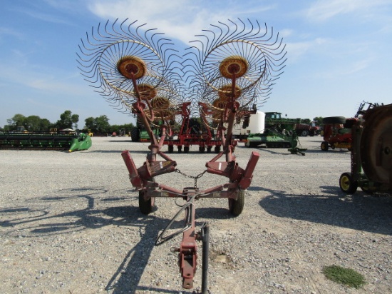2034 SITREX 8 WHEEL FOLDING HAY RAKE