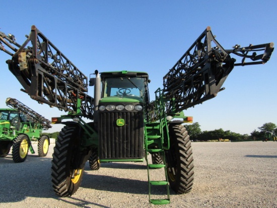 4702 4930 JOHN DEERE SELF PROPREED SPRAYER C/A 380/105R50 BROWN BOX MON DOES NOT WORK NO HOURS S/N:N