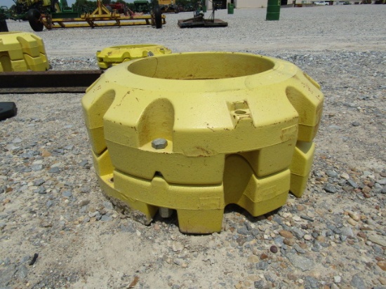 6-4923 SET OF #450 JOHN DEERE WHEEL WEIGHTS