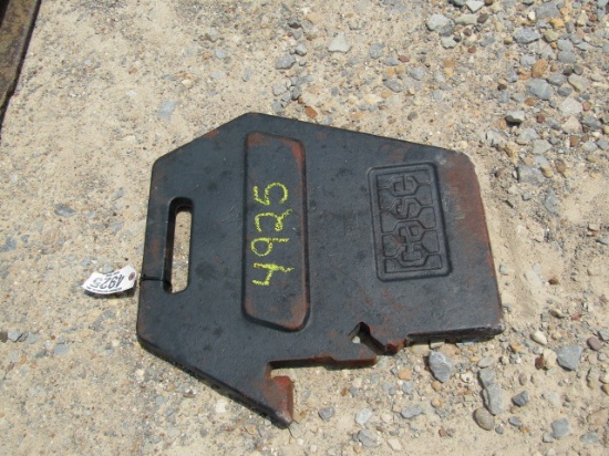 10-4925 1 CASE IH FRONT WEIGHT