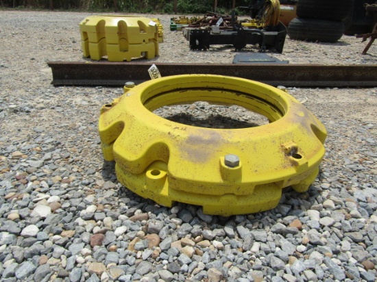 7-4926 SET OF #165 JOHN DEERE WHEEL WEIGHTS