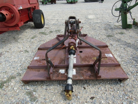 9908 6' 3PT SHREDDER PTO ON MACHINE