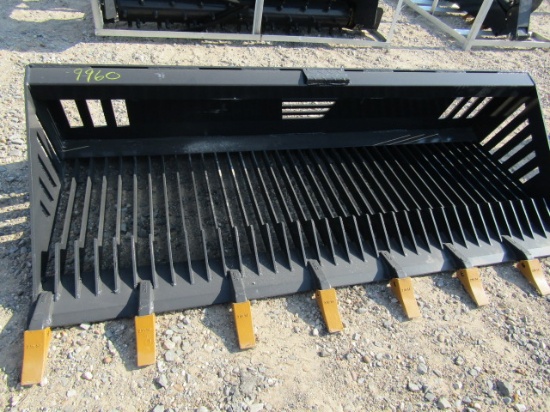 9960 84" LANDHONOR SKID STEER ROCK BUCKET