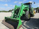4734 8400 JOHN DEERE C/A MFD PS W/DUALS W/840 JD LOADER W/3RD FUNC 520/85R42 4649HRS 4649 S/N:RW8400