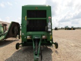 4817 467 JOHN DEERE ROUND BALER W/540 PTO & MON 6701 BALES W/NET WRAP 6701 S/N:E00467X300093